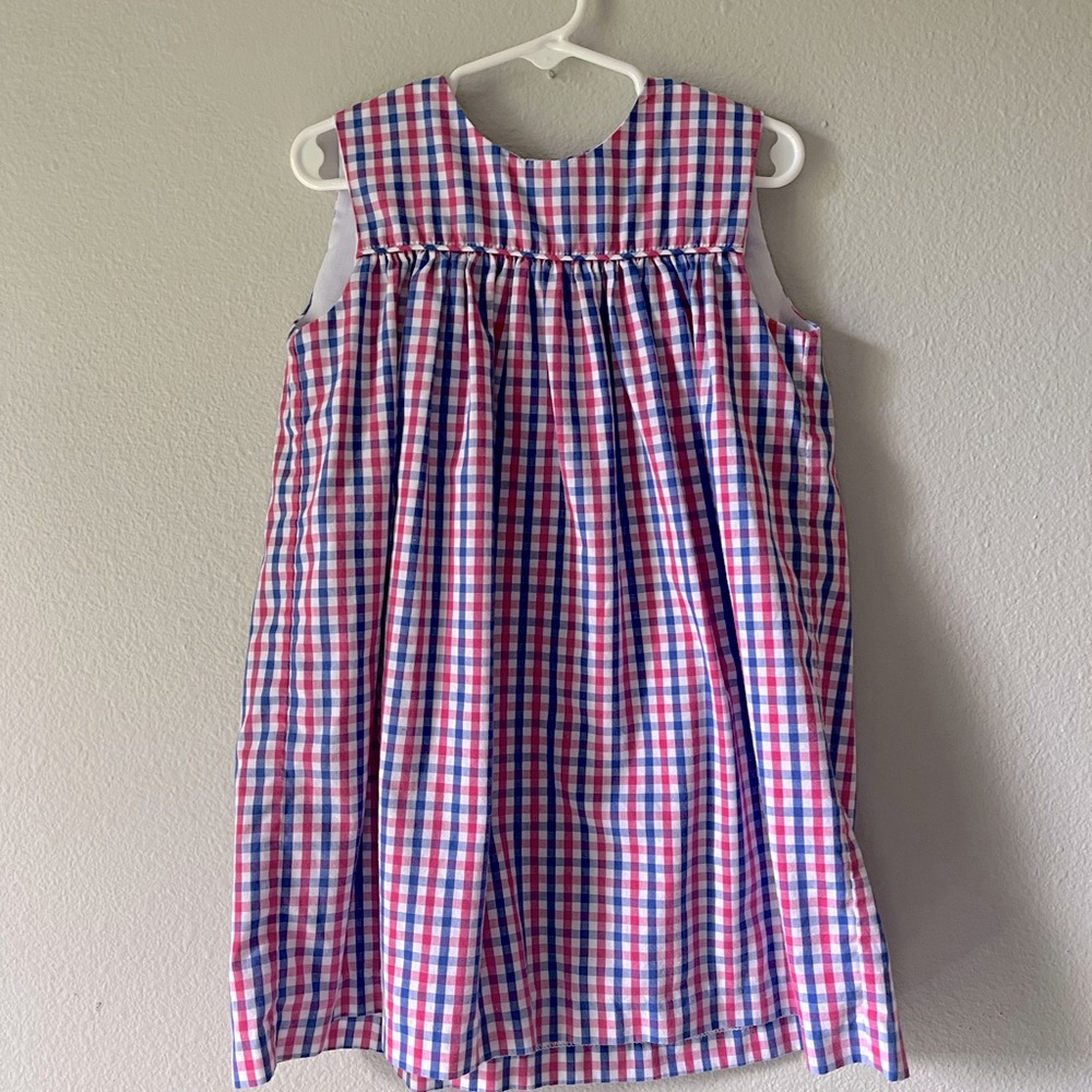 Little English Gingham Dress - 3T